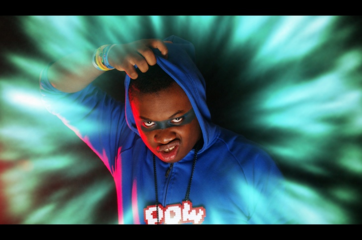 Supa blue the "Eat Boy" for Weirdland² / photo by Selena Fontaine / Starring Steeve